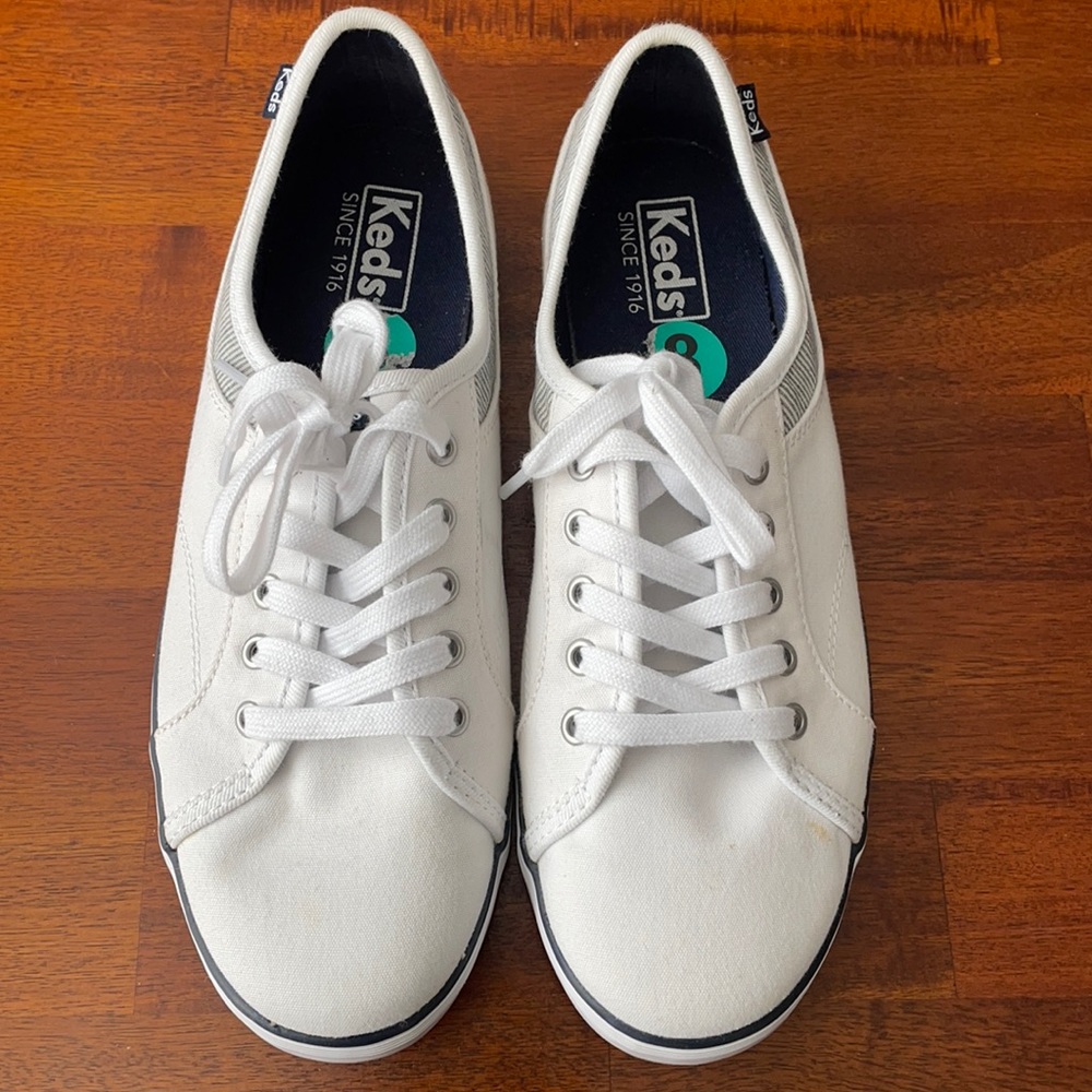Keds Coursa canvas sneakers navy stripes